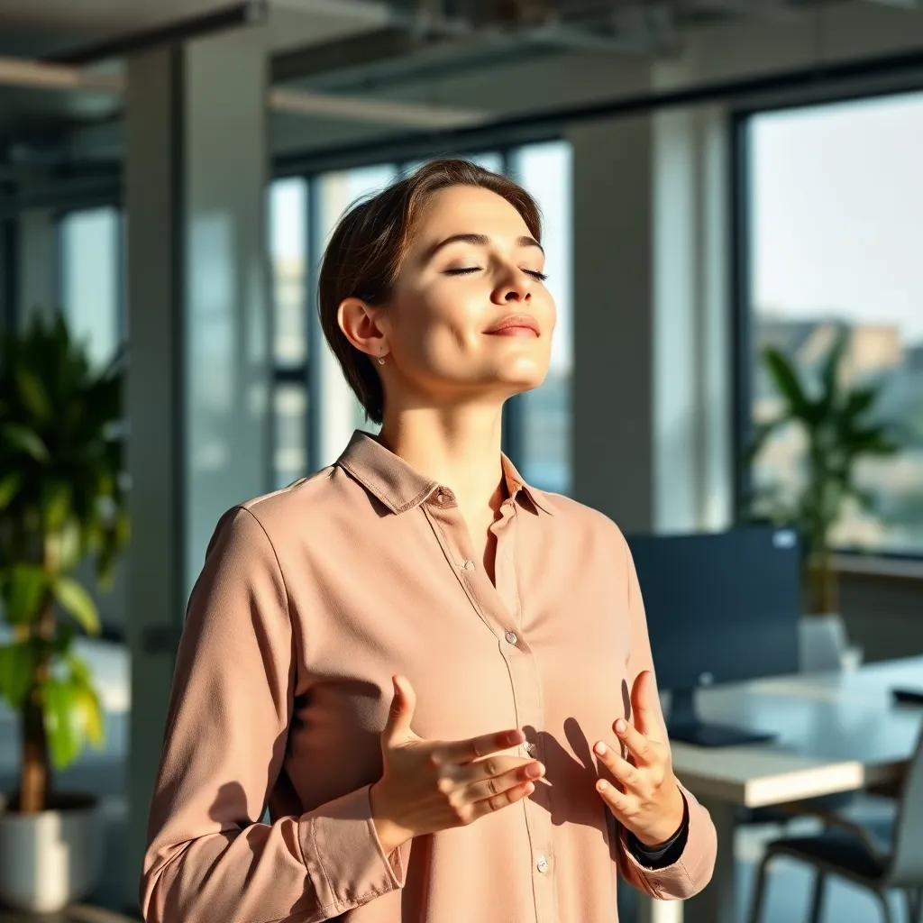 Persoon die reflecteert en aantekeningen maakt in rustige omgeving